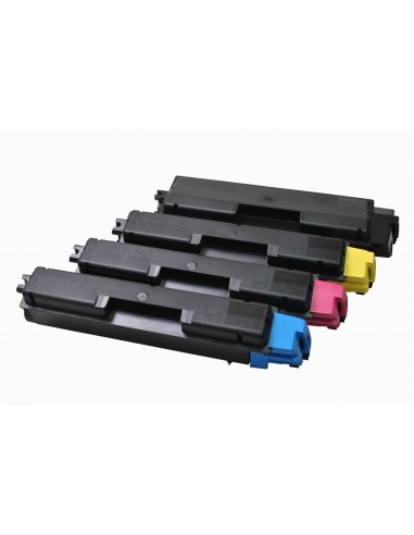 Compatibile con Kyocera TK-580K/C/M/Y  Toner FIDELIO 4 Kit Colori