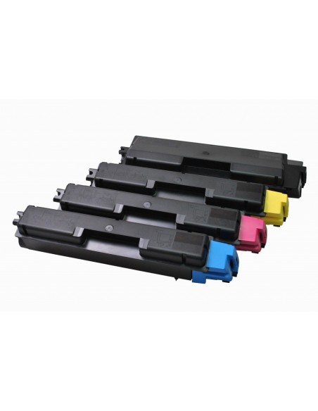 Compatibile con Kyocera TK-580K/C/M/Y  Toner FIDELIO 4 Kit Colori