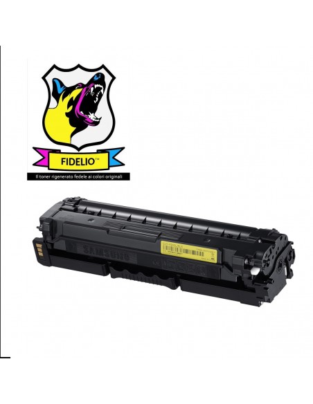 Compatibile con Samsung CLT-Y503L-ELS SU491A Toner FIDELIO Giallo